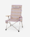 Lavender Reclining Camp Chair