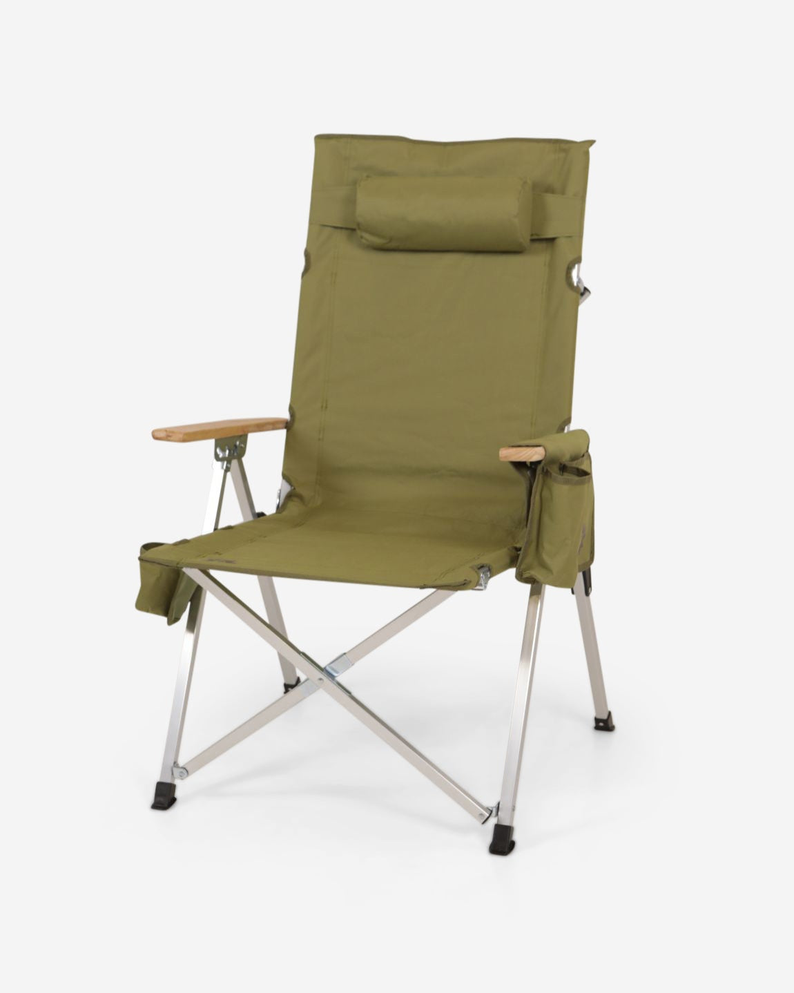 Pine Chair and Olive Rug Bundle