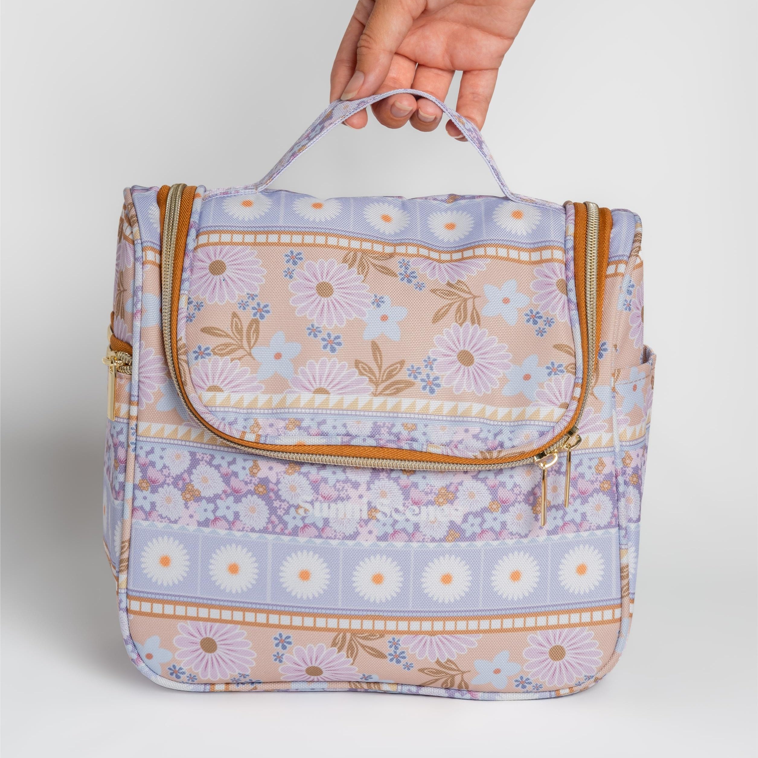 Lavender Hanging Toiletry Bag