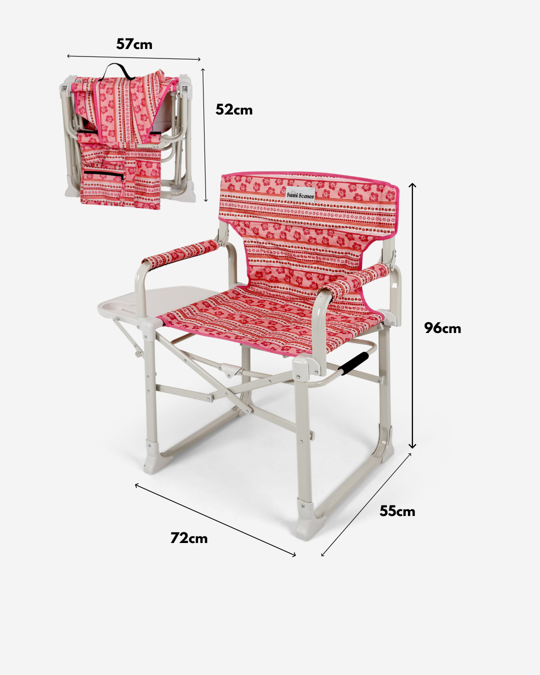 Hibiscus Directors Camp Chair