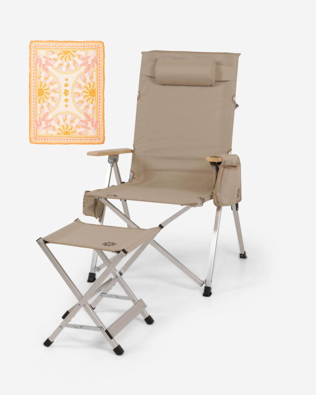 Sandy Chair and Soli Rug Bundle