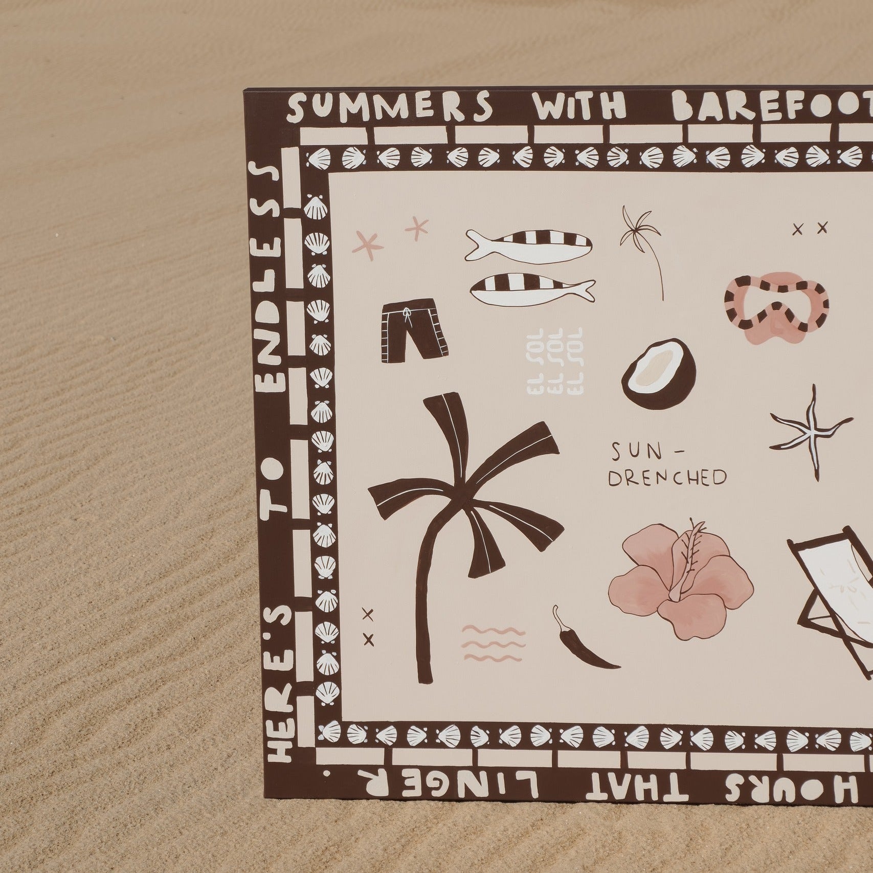 El Sol Picnic Rug