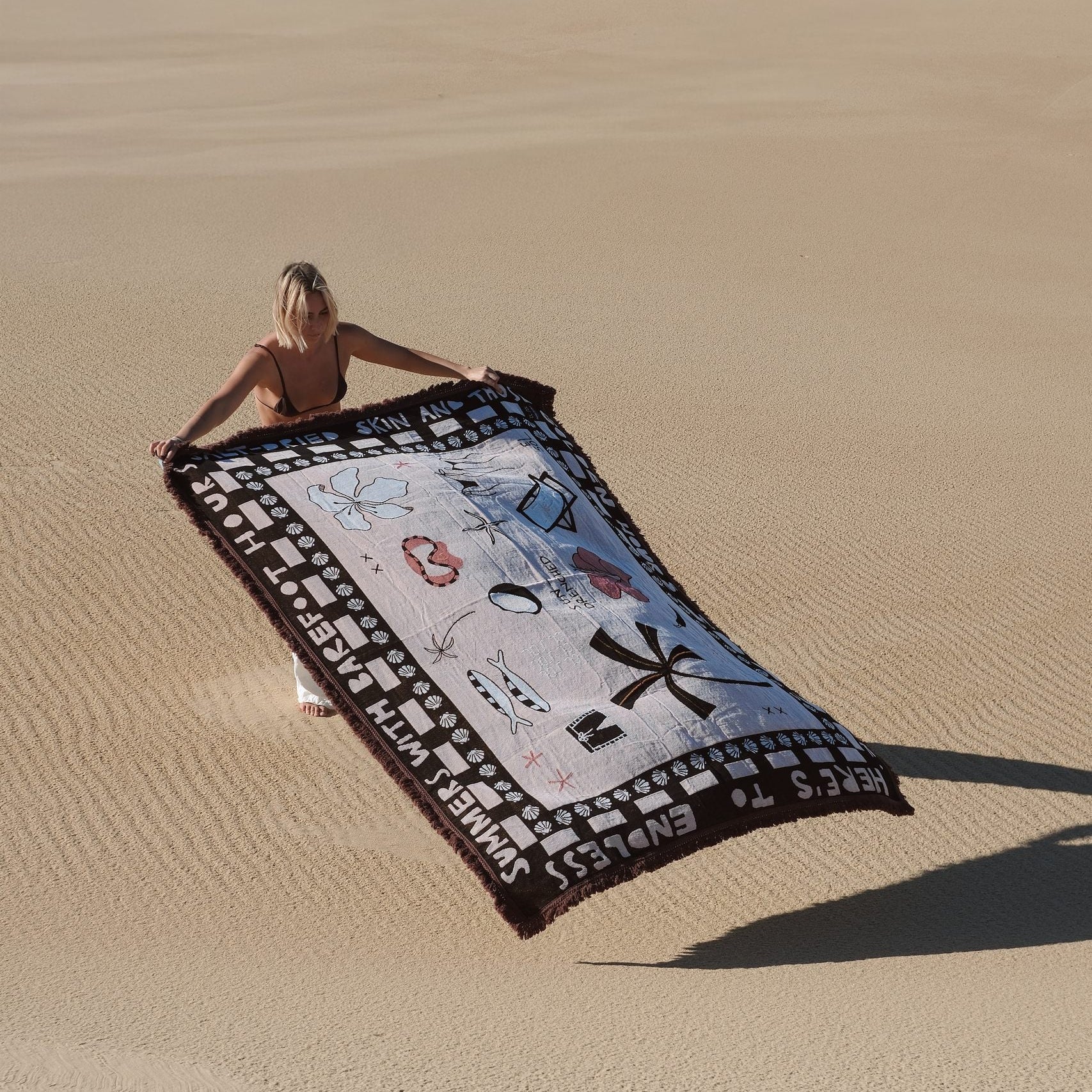 El Sol Picnic Rug
