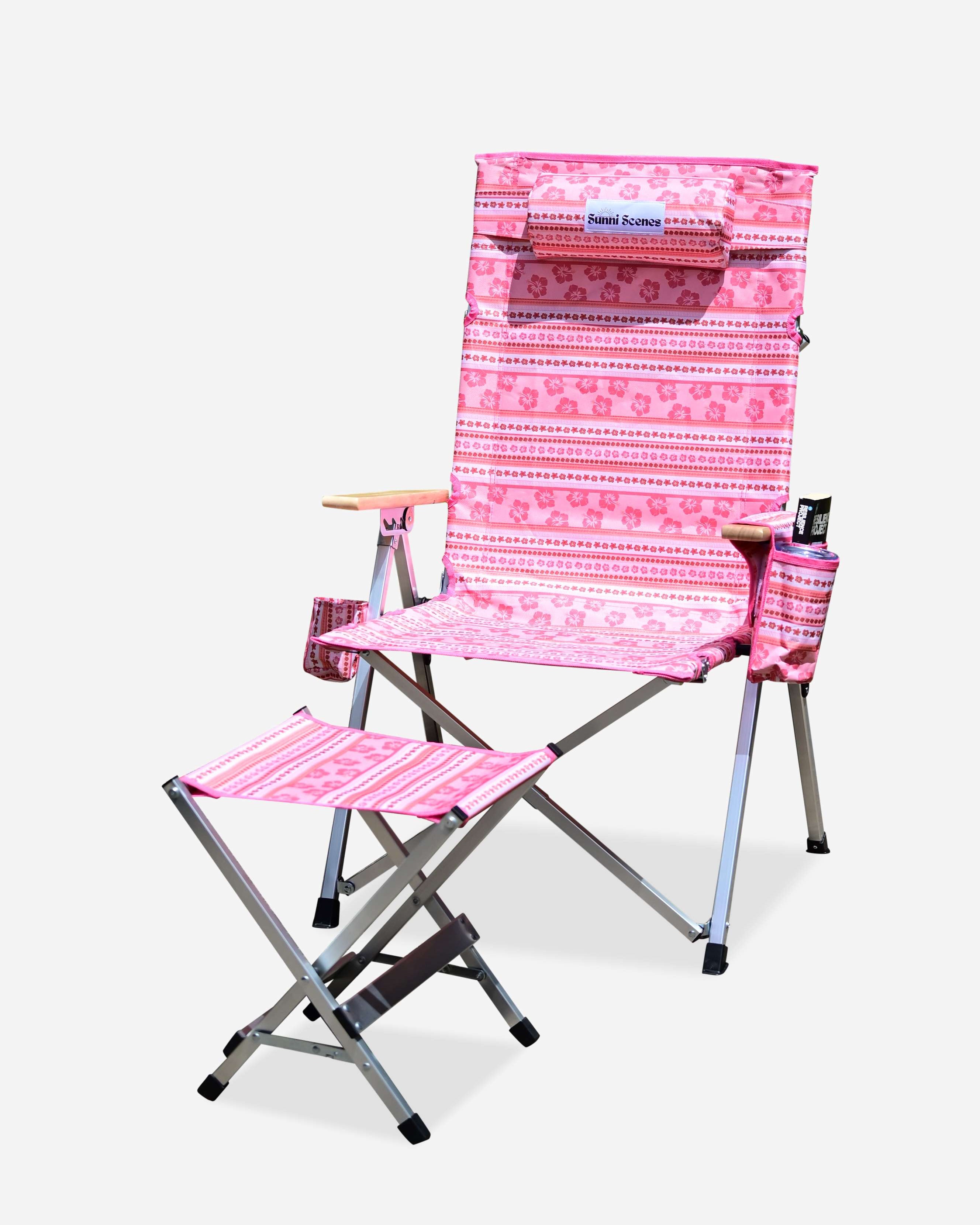 Hibiscus Camp Chair Bundle