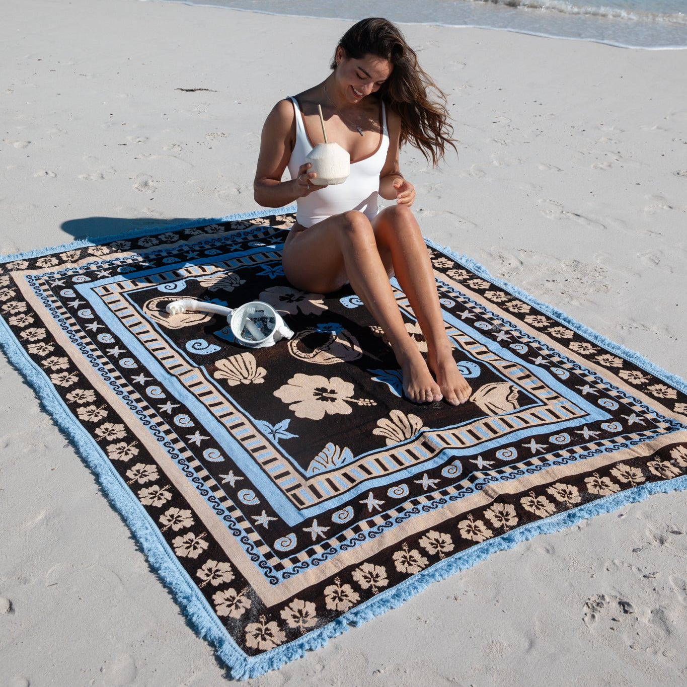 Tahiti Picnic Rug