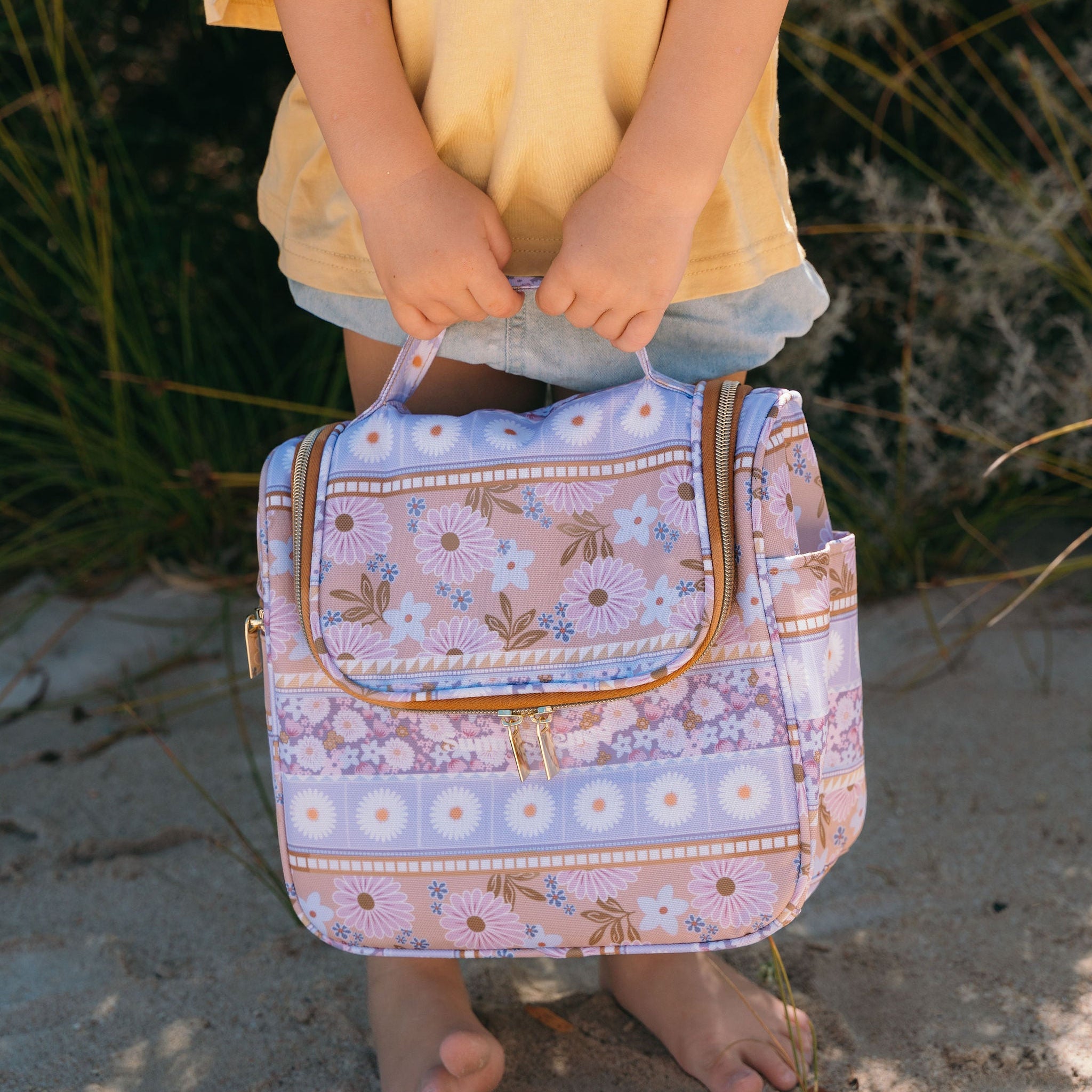 Lavender Hanging Toiletry Bag
