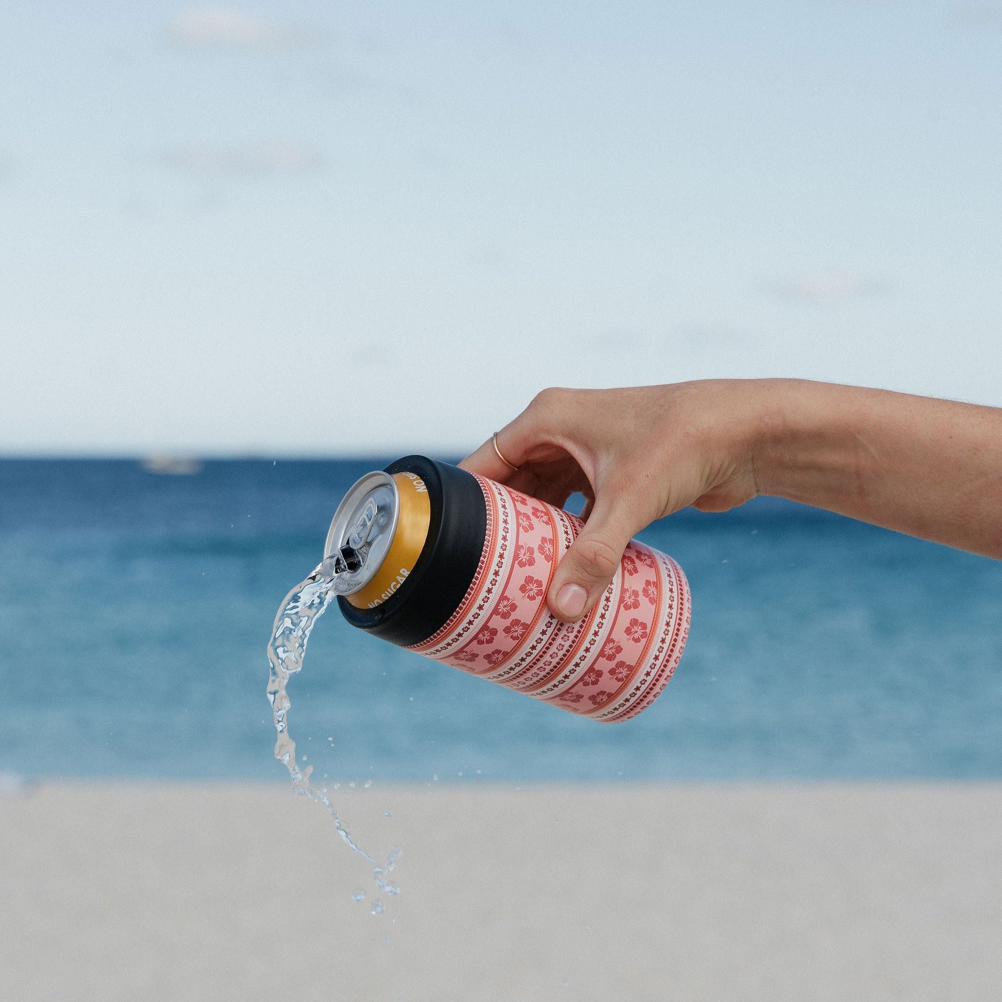 Hibiscus Stubby Cooler