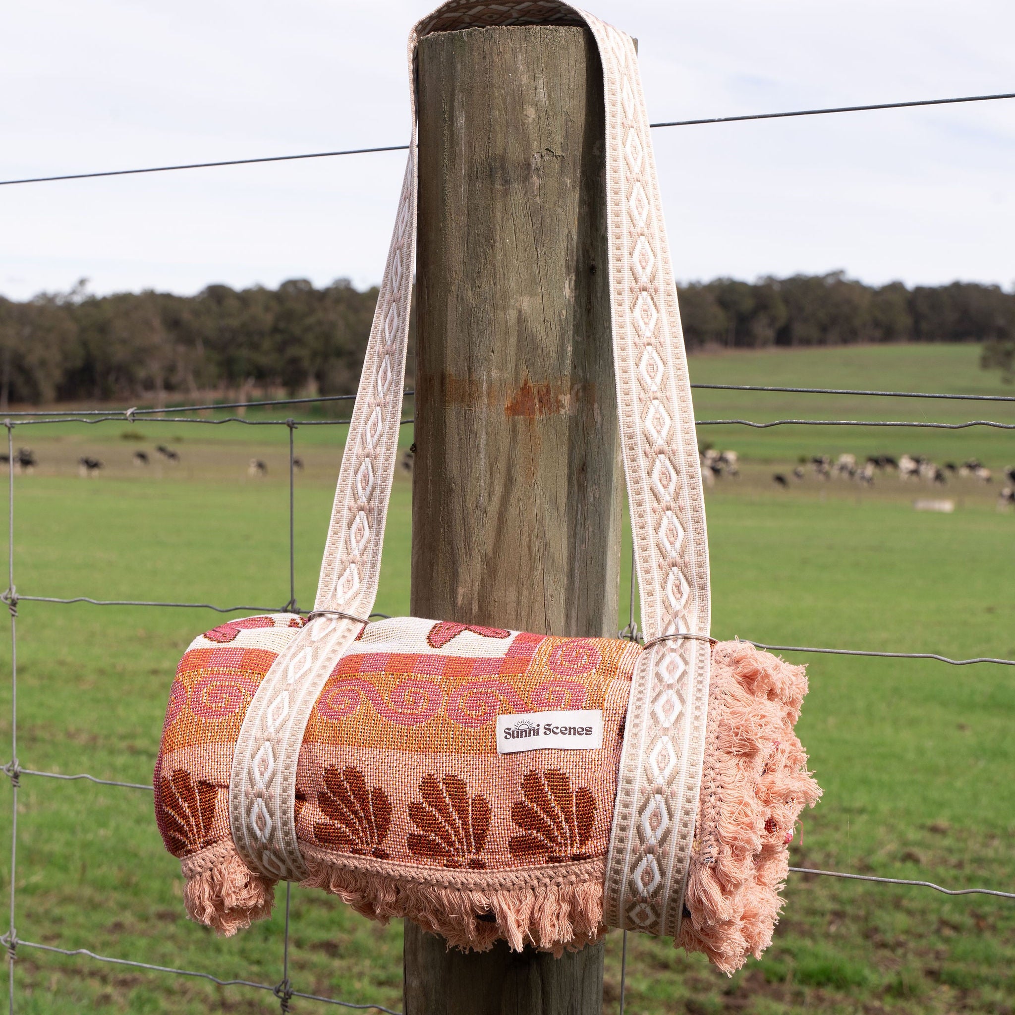 Rug strap in Pink