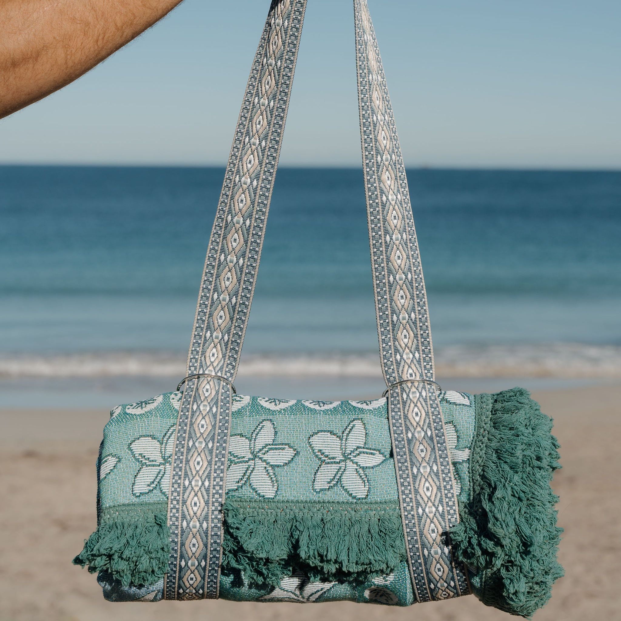 Rug Strap in Blue