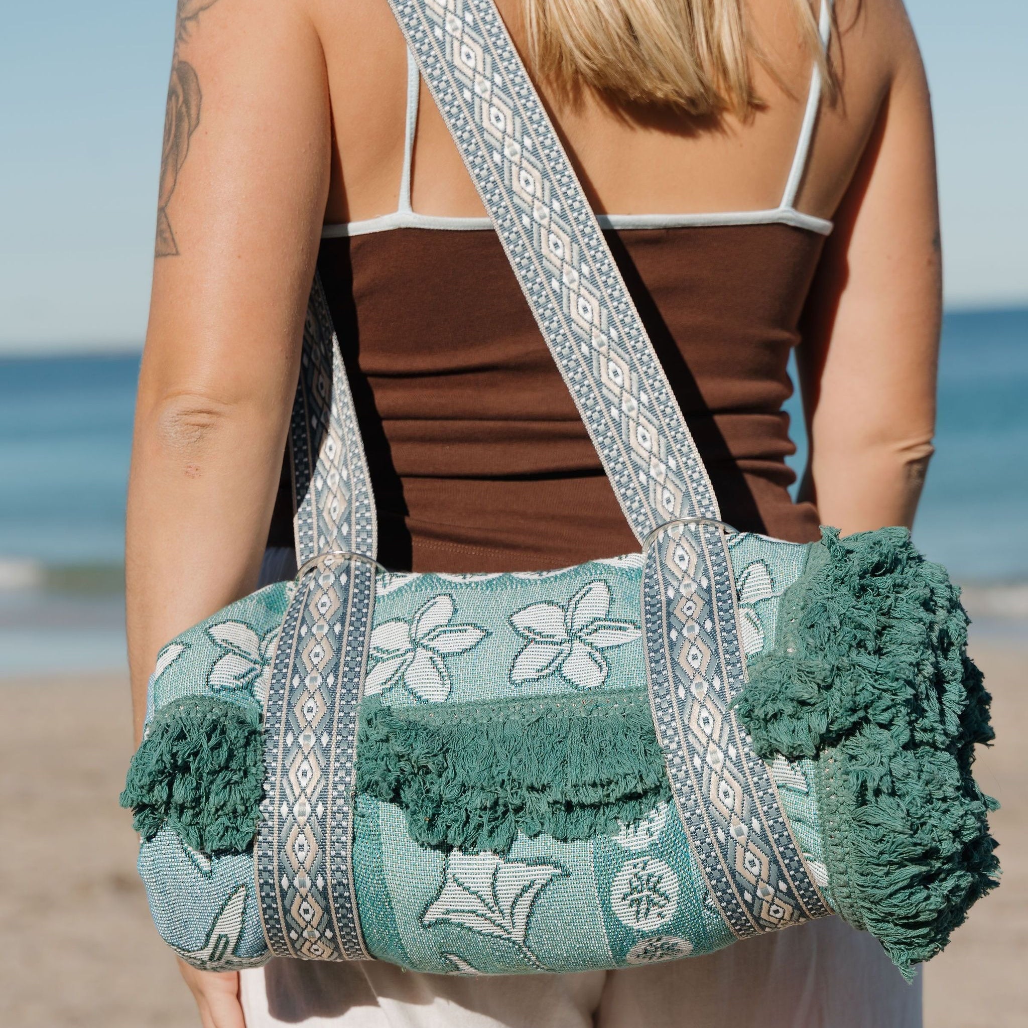 Rug Strap in Blue