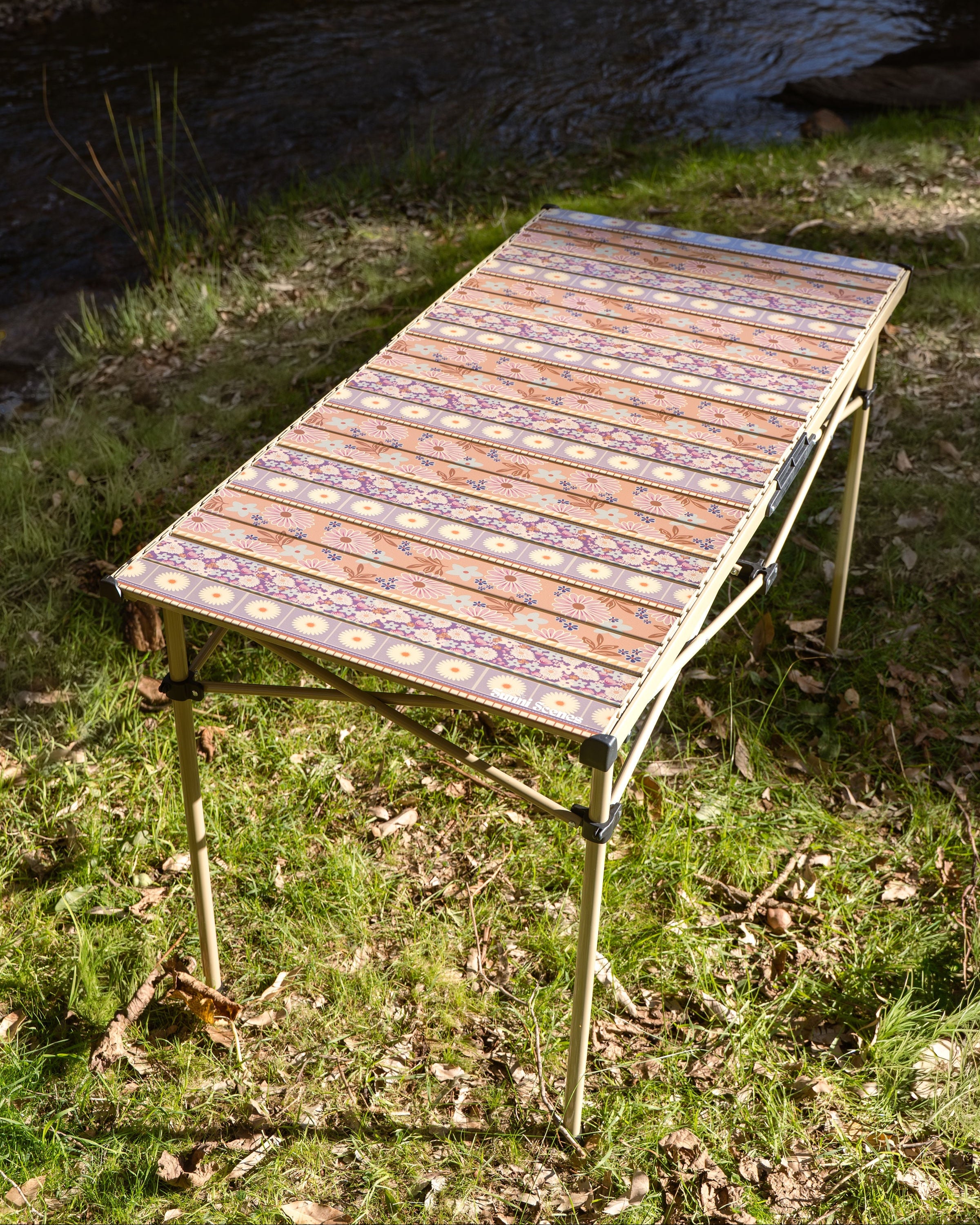 Lavender Camping Table