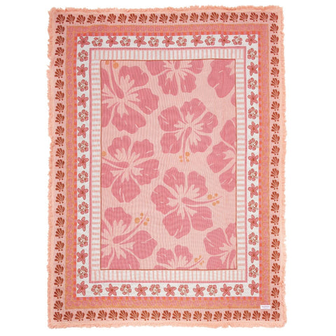 Hibiscus Picnic Rug