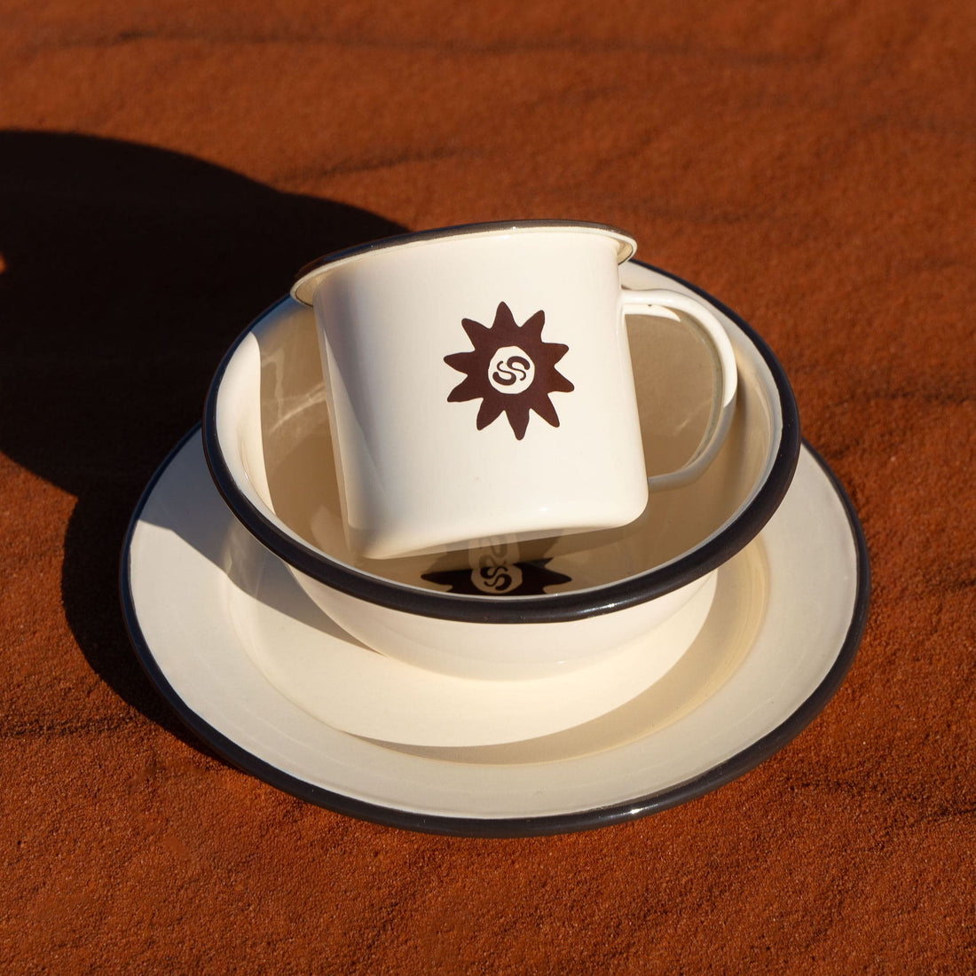 Compact Enamel Camp Sets