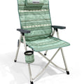 Olive Reclining Camp Chair