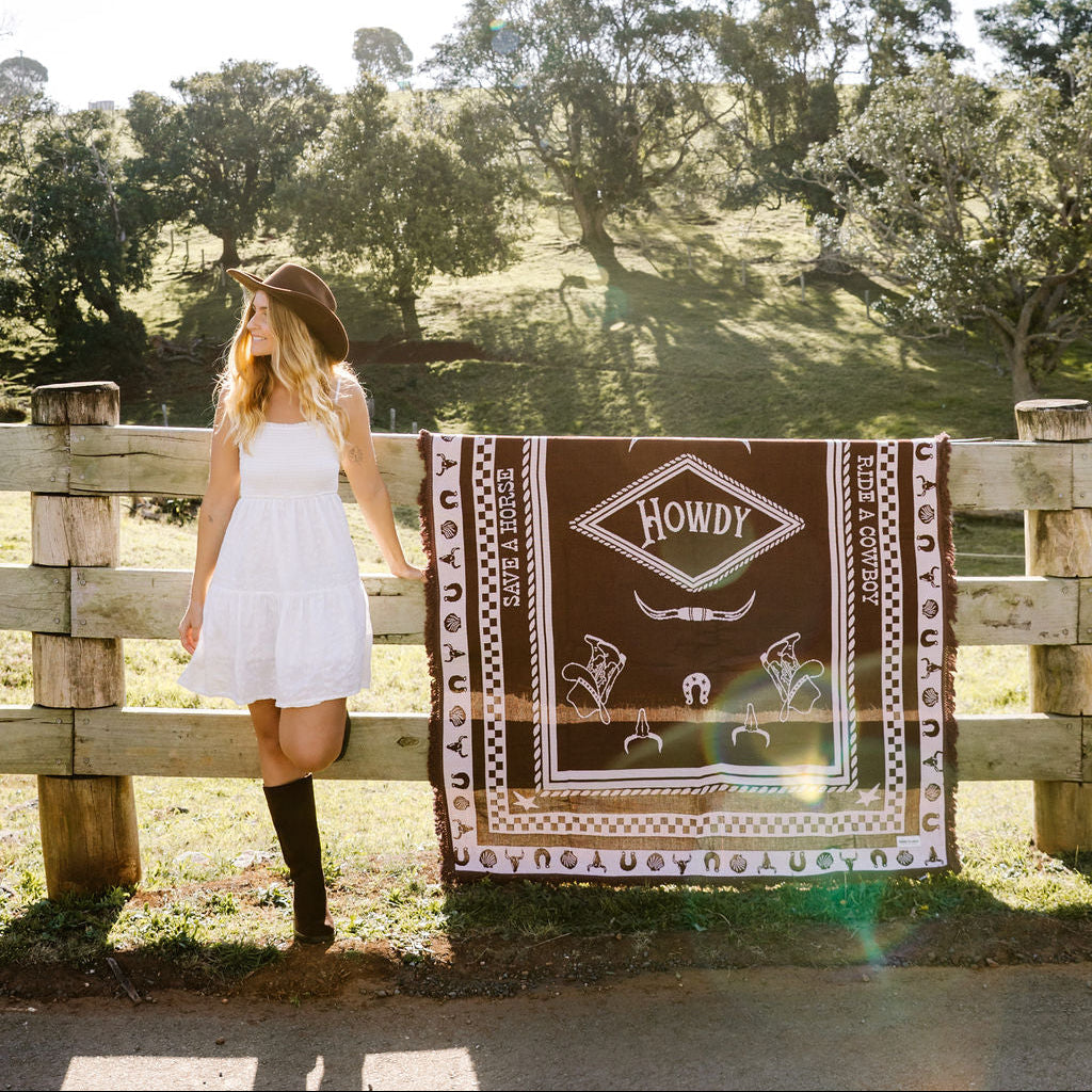 Howdy Picnic Rug