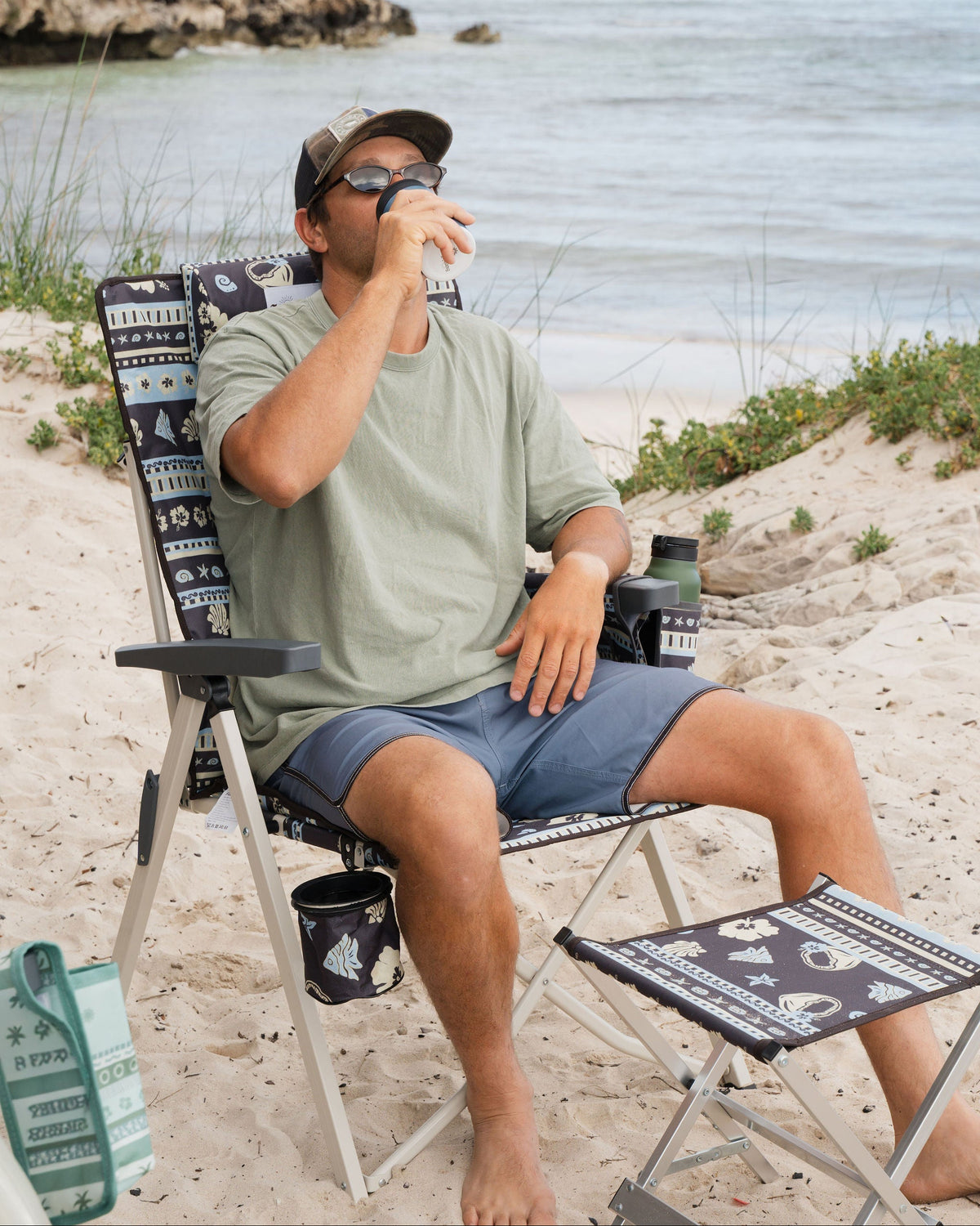 Tahiti Reclining Camp Chair