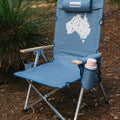 Aussie Printed Reclining Camp Chair