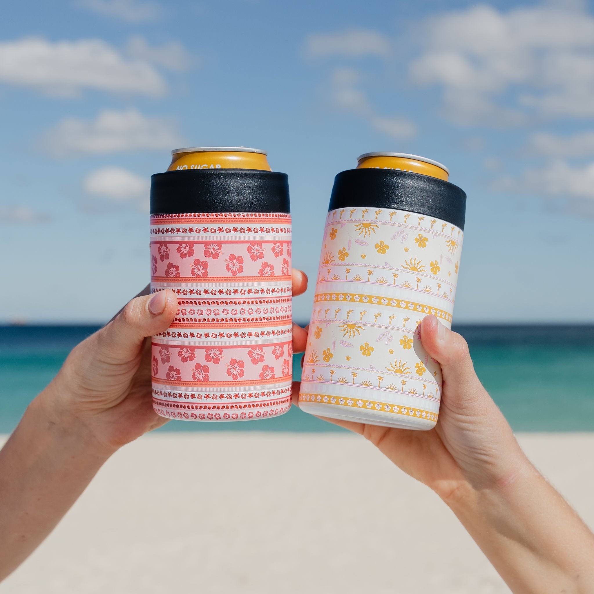 Hibiscus Stubby Cooler